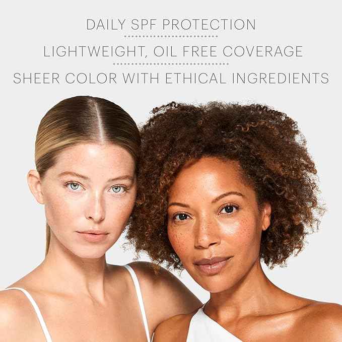 Glo Skin Beauty C-Shield Anti-Pollution Moisture Tint SPF 30, 8N-Dark – Tinted Moisturizer with SPF, Lightweight Tinted Sunscreen for Face, Vitamin C & Squalane, Dewy Sheer Coverage, All Skin Types
