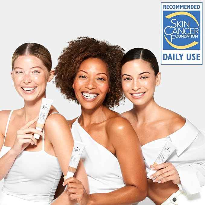 Glo Skin Beauty C-Shield Anti-Pollution Moisture Tint SPF 30, 8N-Dark – Tinted Moisturizer with SPF, Lightweight Tinted Sunscreen for Face, Vitamin C & Squalane, Dewy Sheer Coverage, All Skin Types